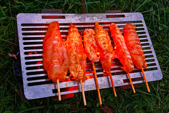 Barbacoa Portátil Inox Ultra-Compacta – Formato A4