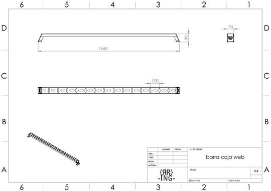 Barras de Carga Reforzadas – Acero - Ford Ranger T9 (2023+)
