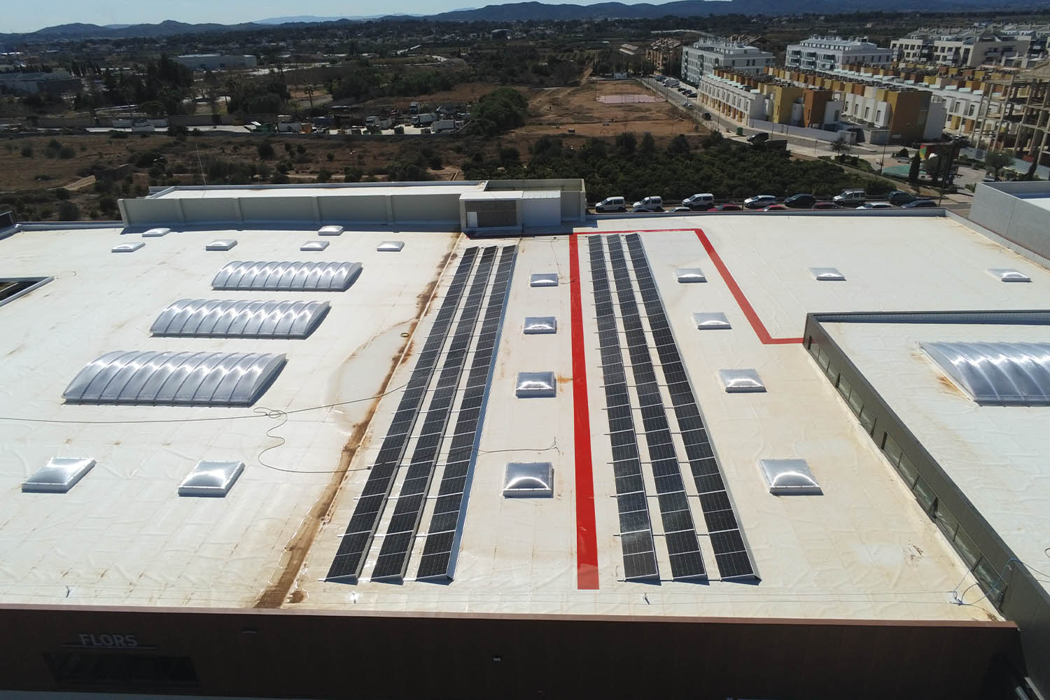 Aero 10 estructura inclinada sin perforación al suelo con resistencia limpia y rápida rr-ing 01